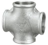 Croix égale Fem/Fem/Fem/Fem G2" - Galva - Basse Pression - 50/60