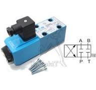 Electro Cetop 3 NG6 - 4/2 - 12 Vdc - schéma T - vis + prises DIN - DG4V-3