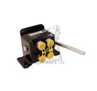 Multicoupleur fixe MACH4 -NS Face plane - 4 voies 1/2 - Mâle DIN 15L