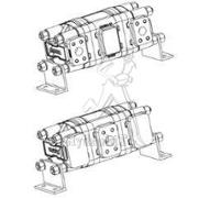 Diviseur de débit volumétrique 2 sections 73cc - sans LP - HDD30