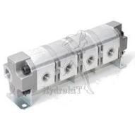 Diviseur de débit volumétrique 4 sections 3.15cc - sans LP - PLD10 - 2 entrées