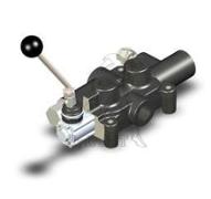 Distributeur fendeuse 1DE double vitesse 80l/min butée pression - Evo