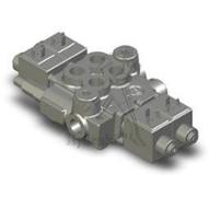 Elektrischer Monoblock-Verteiler 50L Offener Kreislauf/Druckweiterführung - 315 bar - 1DW+1EW - 12-V