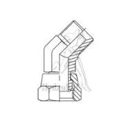 45°-Winkelstück Außen-/Innengewinde 1' BSP