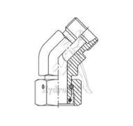 Coude tournant mâle femelle 45° 12S M20x150