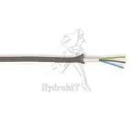 Gaine tressée Nylon Ø14 à 18mm - Grise