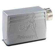 Prise à ergots pour insert 16 points - sortie latérale pour presse étoupe M25