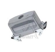 Prise à 2 leviers pour insert 24 points - sortie droite pour presse étoupe M32