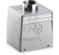 Prise à ergots pour insert 32 points (2x16) - sortie droite pour presse étoupe M32