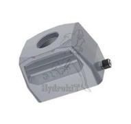 Prise à ergots pour insert 42 points - sortie droite pour presse étoupe M25