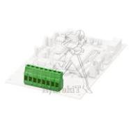 Bornier 3 vis pour c.i au pas