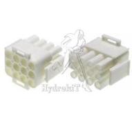 Connect. 12p male mate-n-lok 6.35