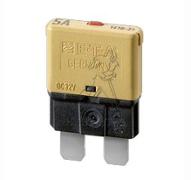 Fusible enfichable ATO 5A 32vcc thermique réarmement manuel