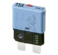 Fusible enfichable ATO 15A 32vcc thermique réarmement manuel