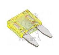 Fusible enfichable minifuse 20 ampères - Jaune