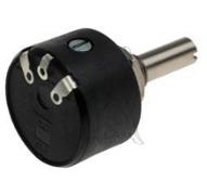 Potentiomètre Rotatif, 25Ω max, Ø axe 6,35 mm, Montage panneau