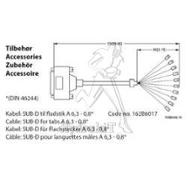 Câble de connexion SUB-D pour manipulateur PROF 1, PVRE, PVRET - 230mm