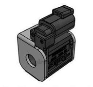 Bobine 24vcc carre 13/40 19w 100%ED - Deutsch