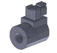 Bobine 27vcc ronde 16/50 - Deutsch - 26W - avec diode