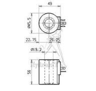 Bobine 13VDC  ronde 19/56 31W - Hirschmann