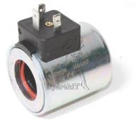 Bobine 24vcc ronde 22/52 - connecteur Hirschmann