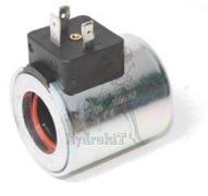 Bobine 48vac ronde 22/52 - connecteur Hirschmann - 100%ED