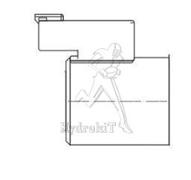 Bobine ronde distributeur 12 VCC Ø int 22 longueur 53 - Connecteur Deutsch