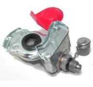 Prise de pression coupleur freinage pneumatique - M16x200 - rouge