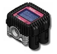 Compteur volume d'huile 30L/mn - 50bar - G1/2 - Digital