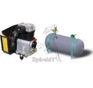 Compress'air hydraulique 30m3/h 10 bar 15 l/min + Cuve 50 Litres