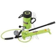 Kit pompe à main Larzep W10607 700b + flexible 2m + Mano + adaptateur + vérin 23T C=102mm - JM02310