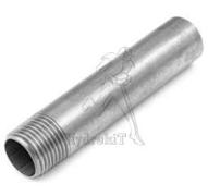 Embout male fileté gaz conique G3/4'' inox 316L - Lisse Øext 26.9mm - L200