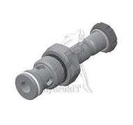 Cartouche 2/2 à clapet Normalement Fermé 2>1 - 70L/min - 350bar - sans bobine - G3/4