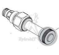 Cartouche 2/2 à clapet Normalement Fermé 2>1 - 40L/min - 380bar - sans bobine - 3/4-16UNF