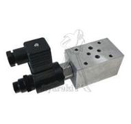 Electrovanne à clapet 2/2 NF cetop3 sur B 24vc