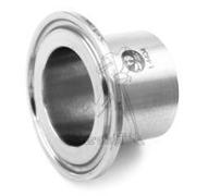 Ferrule CLAMP Ø91mm - douille lisse Ø76mm - Inox - Longueur 28.6mm