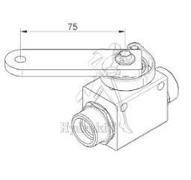 Robinet Fin de course normalement fermé Din 12L - 350bar