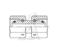 Adaptateur tournant femelle femelle 16S M24x150