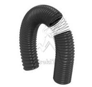 Gaine de ventilation air chaud Ø102mm - caoutchouc + spire métal -40°C +125°C