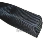 Gaine textile brise jet Ø72 mm nylon noir