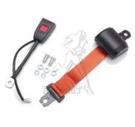Kit ceinture securite 50mm - orange - contacteur electrique - droite/gauche