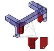Support à souder pour bineuse Stanhay Rowcle pour kit 4PTH