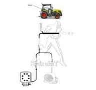 Kit alarme de recul NEXOS 200 - REVERSHIFT - son uni-tonale + feux