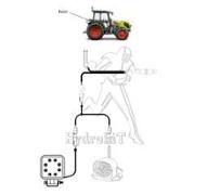 Kit alarme de recul ELIOS 200 - REVERSHIFT - son uni-tonale + feux