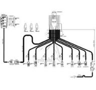 Elektrosteuerung für Bewegungsbegrenzung 1-3 Funktionen für Induktiv-Sensor + Diagnosebuchse