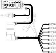 Boîtier épandeur 4  fonctions : tapis + 3 doubles effet pour distributeur DR120