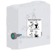 Kit molette CO/CF pour plaque d'entrée PVP convertible