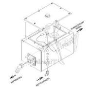 Tank kit 45 litres with valve, limi