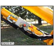 Kit clapet sécurite flèche JCB 8018 8016 8014 fleche tube ORFS