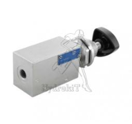 Limiteur de pression - 35-210bar - 20L/min - G1/4 - Réglage par volant